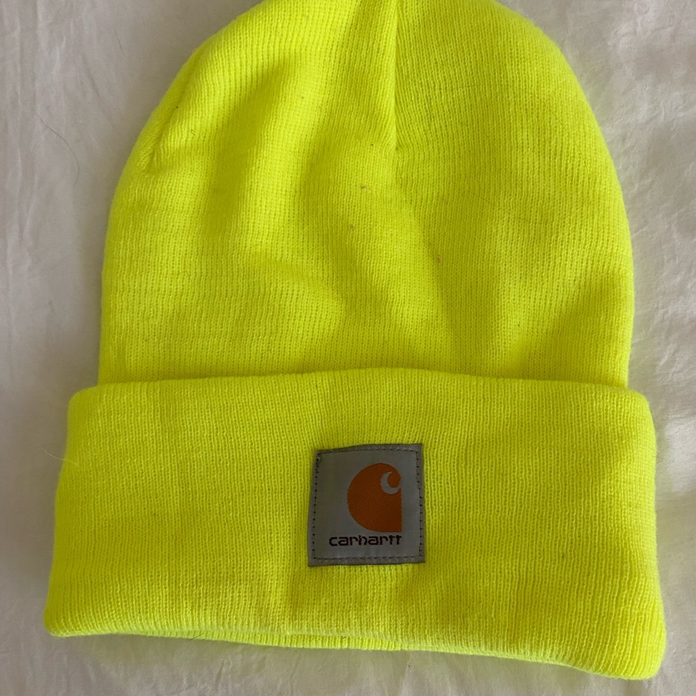 Carhartt Beanie neon yellow